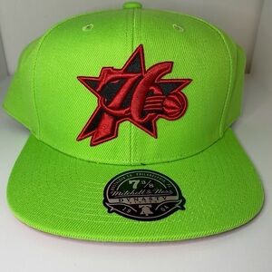 76ers Mitchell & Ness Philadelphia Sixers Mens Fitted Hat Dynasty Retro